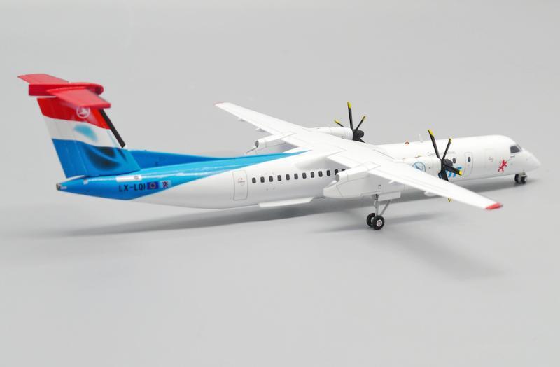 1:200 JC Wings Luxair OMBARDIER Dash 8-Q400 Airplane Diecast Aircraft Model