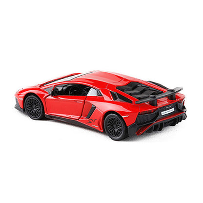 1/36 Lamborghini Aventador LP750-4 SV Model Car Diecast Toy Cars for Boys Kids