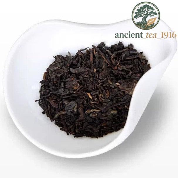 357g 2018 Pu'er Tea Ripe Tea Cake Yunnan Menghai Pu'er Tea