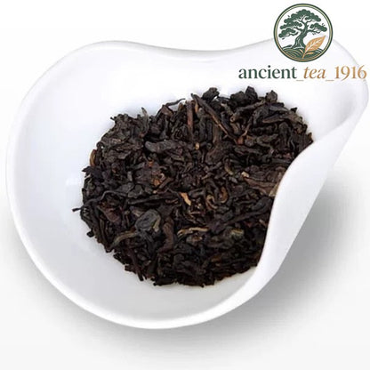 357g 2018 Pu'er Tea Ripe Tea Cake Yunnan Menghai Pu'er Tea