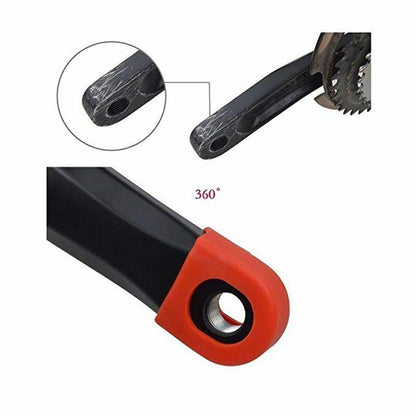 Bike Crank Protector 2Pcs Bicycle Accessories MTB Road Carbon Crankset Silicone
