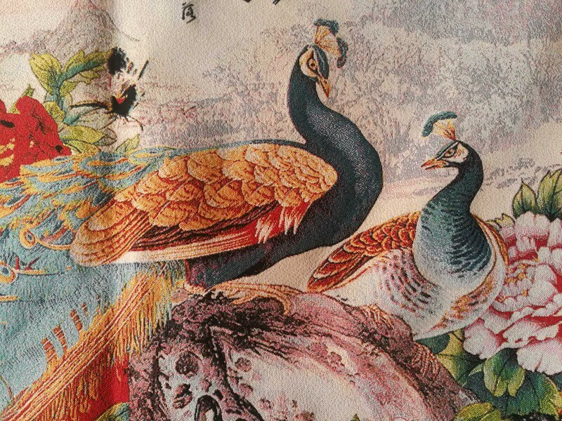 Old Chinese silk Embroidery painting "Home and Wanshixing"