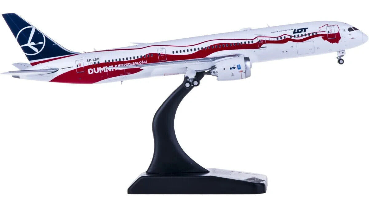 1:400 JC Wings LOT POLISH AIRLINES BOEING 787-9 Passenger Airplane Diecast Model