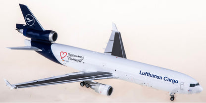 1:200 SQ Wings Lufthansa MD-11 D-ALCC Passenger Airplane Diecast Plane Model