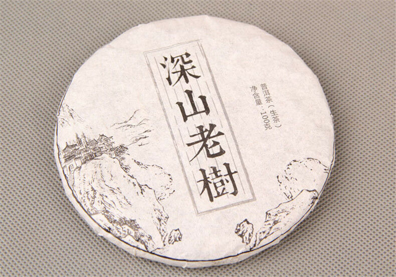 100g Cha Pu'er Tea Handmade Green Pu-erh Tea Ecology Old Tree Natural Sheng Puer