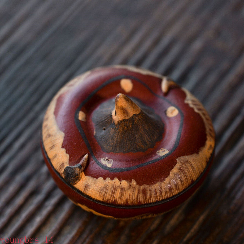 Yixing Handmade Purple Clay Tea Pet Simulation Vegetable Ornaments Tea Figurine