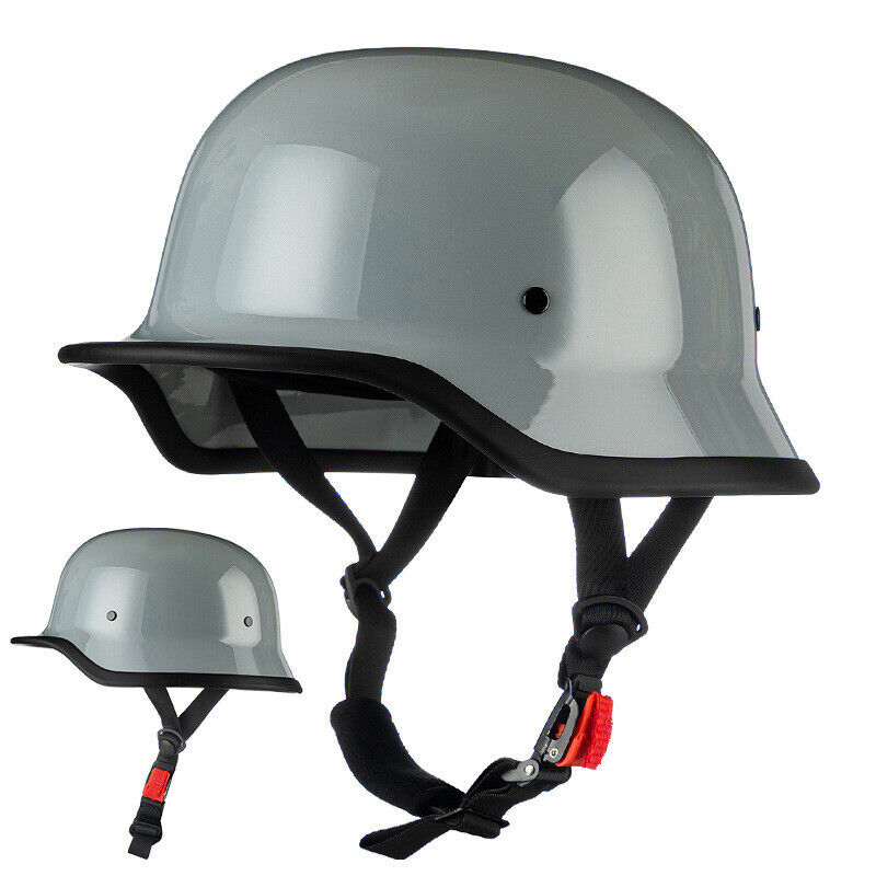 Retro German Style Motorcycle Half Helmet Men Women Helmet Duck Helmet Gift DOT