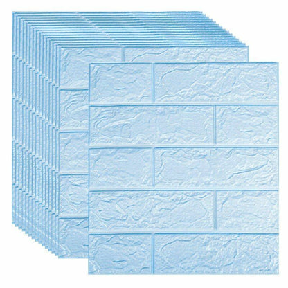 Brick Sticker 15/30Pcs Self-Adhesive Waterproof Foam Kitchen Ceiling Background