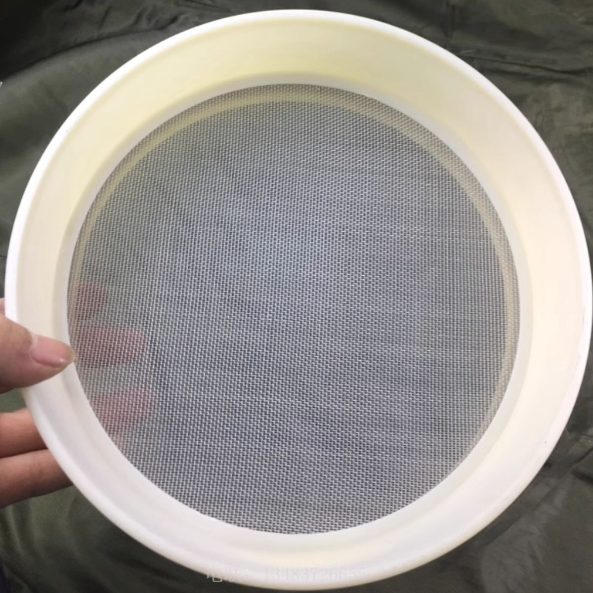 Strainer 4-500 Mesh Round Nylon Mesh Kitchen Food Flour Sieve Shaker Sifter 20cm