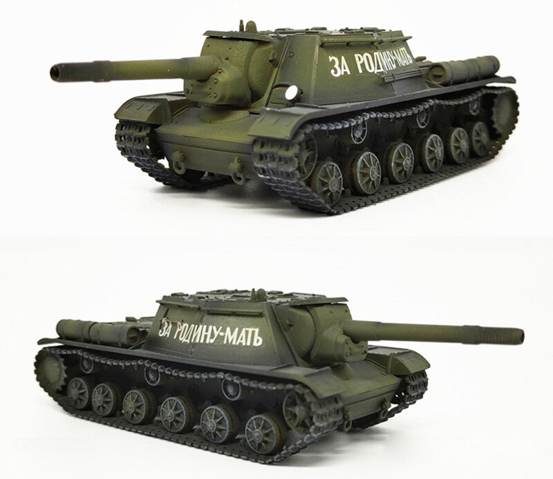 88MODEL WWII Soviet su-152 self propelled gun slogan 1/72 FINISHED MODEL TANK