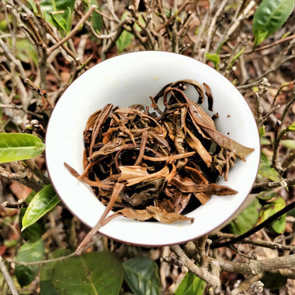 Green Tea Organic Aged Old Tea Cake 357g Original Gaoligong Mountain Pu'er Tea