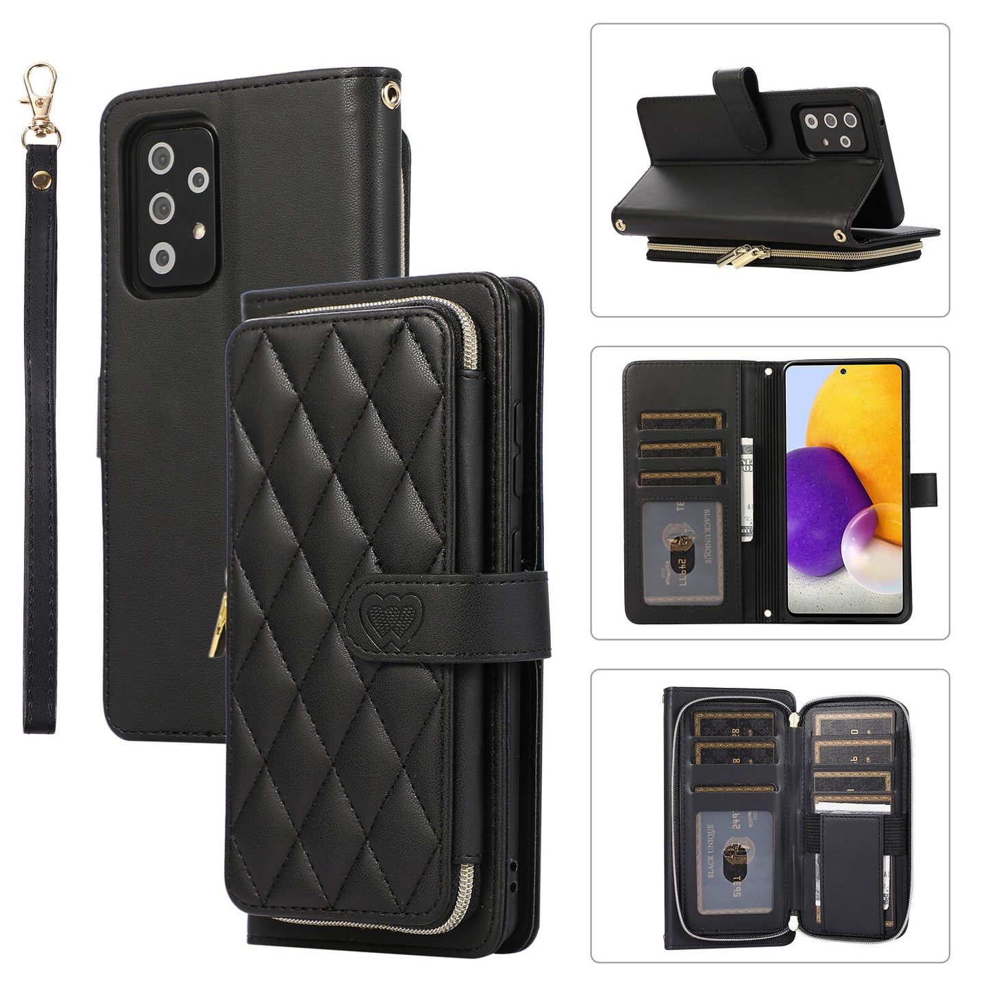 Crossbody Wallet Case for Motorola Moto G Stylus 5G/G Power 5G/G Play/G 5G 2024