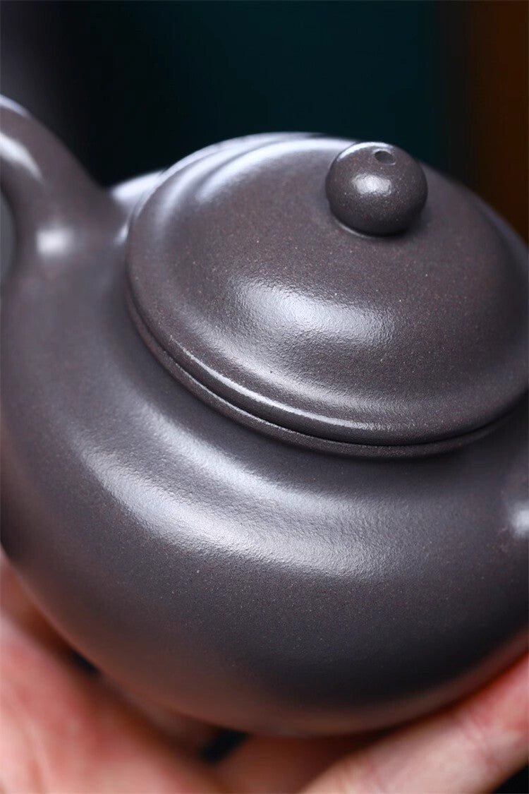 200cc chinese Yixing Handmade Zisha teapot TianQing clay Lotus Seed Tea Pot