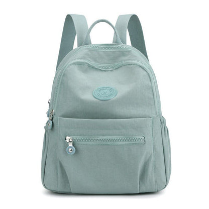 Women Waterproof Nylon Backpack Shoulder Bag Multi-functional Travel School Bags