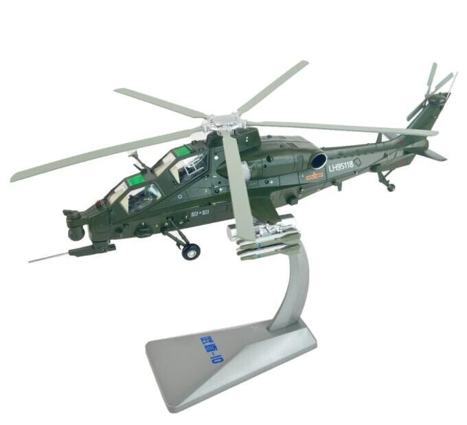 1:48 35CM PLA Z-10 Helicopter Airplane Diecast Military Plane Aircraft Model