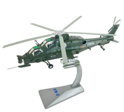 1:48 35CM PLA Z-10 Helicopter Airplane Diecast Military Plane Aircraft Model