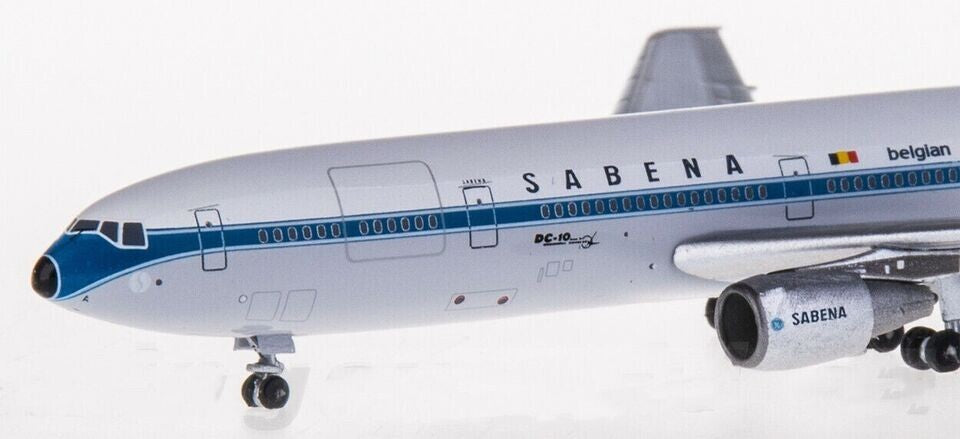 1:500 Aeroclassics SABENA McDonnell Douglas DC-10 Passenger Plane Diecast Model