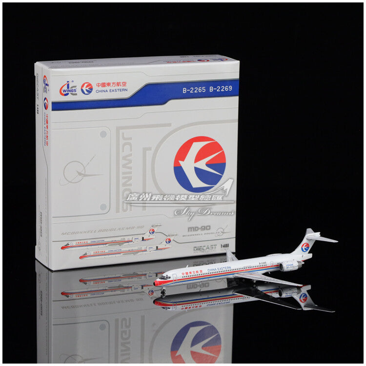 1:400 JC Wings China Eastern McDonnell Douglas MD-90 Airplane Diecast Model