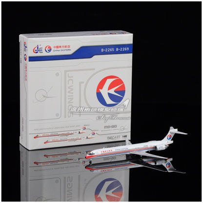 1:400 JC Wings China Eastern McDonnell Douglas MD-90 Airplane Diecast Model