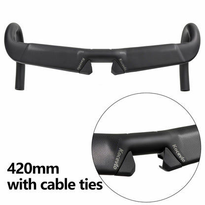 Handlebar Road Bicycle Racing Matte/gloss Full Carbon Cable Bike 31.8*420/440mm