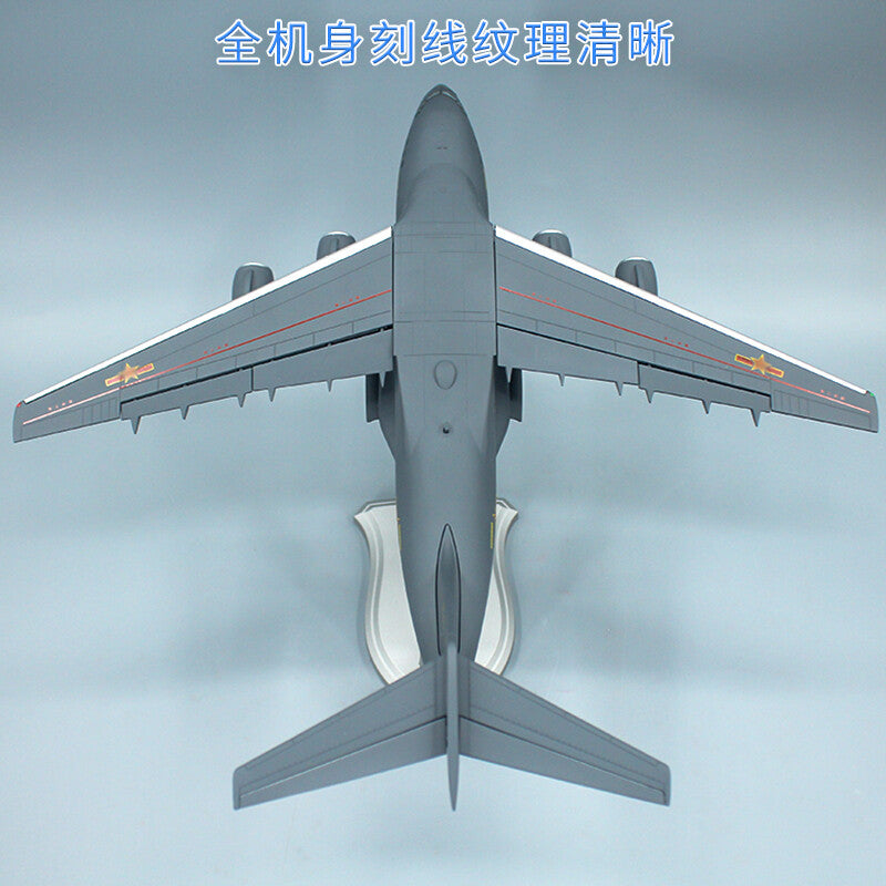 1:130 36CM China Y-20 Large Transport Plane Airplane Diecast Aircraft Model
