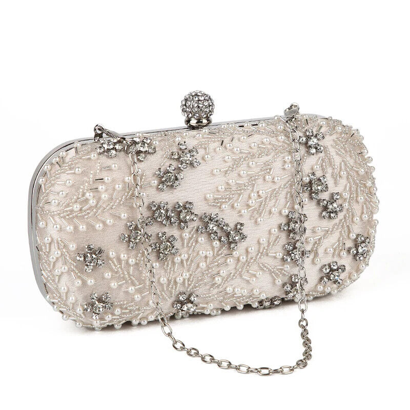 Bag Crystal Pearl Handbag Evening Bag Wedding Bag Bridal Shoulder Bag