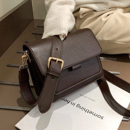 Shoulder Bags Ladies PU Letter Zipper Crossbody Bags Women's Handbags Totes