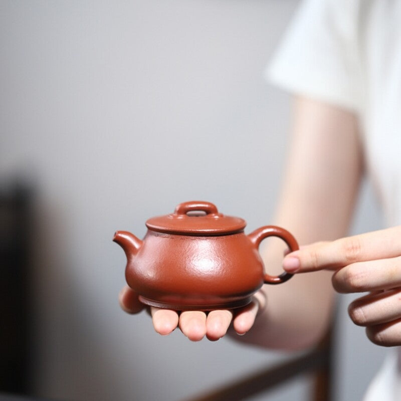 Original Ore Real Yixing Zisha Zhu Clay Tea Pot 140ml Handmade Kungfu Tea Pots