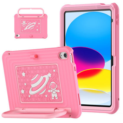 iPad11A16 Tablet Case Air6 Children's Silicone Anti-drop Bracket Shell A11plus