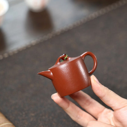 55ml Real Yixing Zisha Zhu Clay Tea Pot Kungfu Tea Pot Small Ball Shaped Infuser