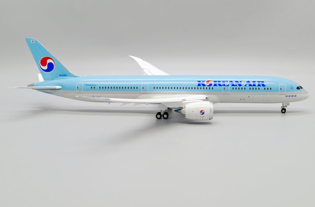 1:200 JC Wings Korean Air Boeing 787-9 HL8345 Passenger Airplane Diecast Model
