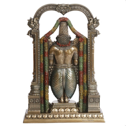 Hindu God Resin Lord Tirupati Balaji Venkateshwara Statute Idol Figurines
