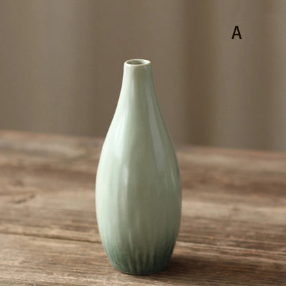 Simple Ceramic Vase Decoration, Table Decoration, Hydroponic Plant Small Vase