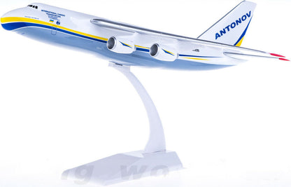 1:200 35CM Antonov AN-124 Ruslan Airfreighter ABS Plastic Transport Plane Model