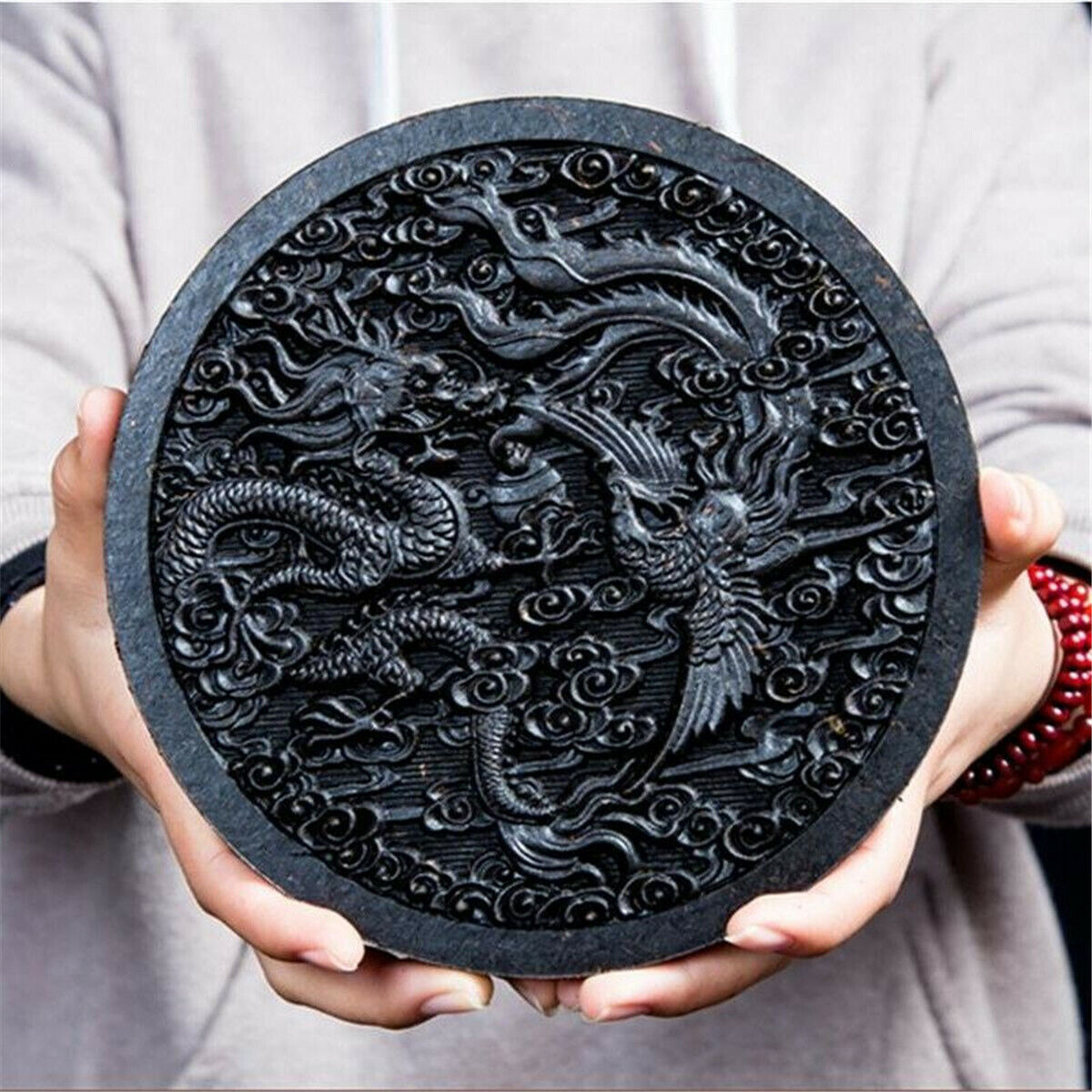 500g Dragon & Phenix Big Red Robe Top Black Tea Cake Da Hong Pao Tea Wu Long Tea