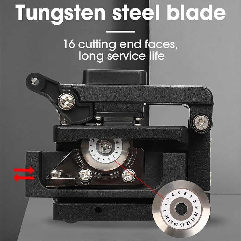 AUA-71S FTTH Cable Fiber Optic Cutting Knife Tool Cutter Three-in-one Clamp Slot