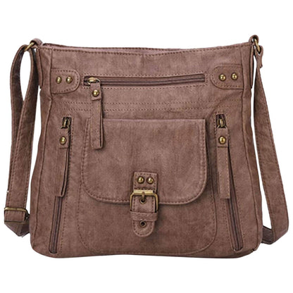 Fashion One Shoulder Bag Retro Small Square Bag Shoulder Tote Bag for Women