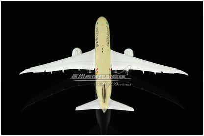 1:400 JC Wings Saudia BOEING 787-9 Passenger Airplane Flap Down Diecast Model