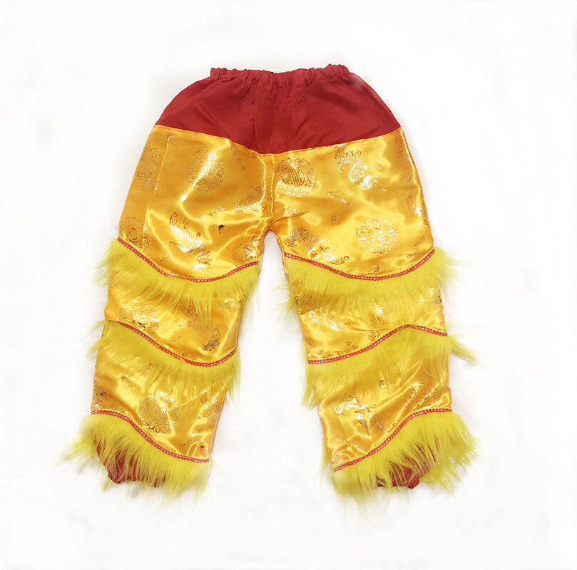 Chinese Kung Fu Folk Art South Lion Children's Dance Pants