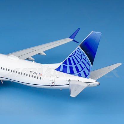 1:200 GeminiJets United Airlines Boeing 737 MAX8 Diecast Aircraft Model