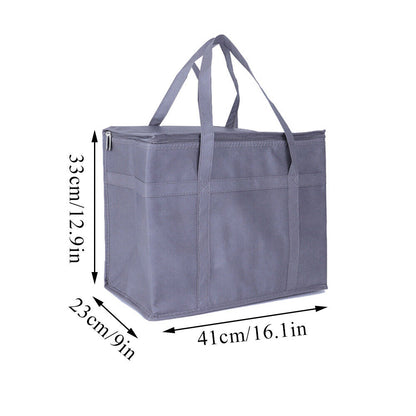 Insulated Lunch Bag Thermal Cooler Drink Case Cool Food Bag Box Picnic Camping ಇ
