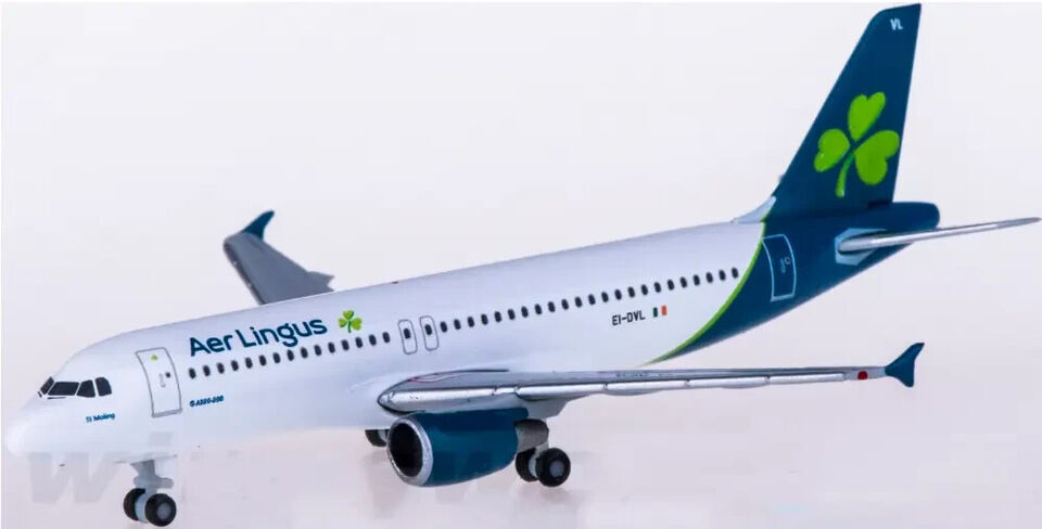 1:500 Herpa Aer Lingus AIRBUS A320 Passenger Airplane Diecast Aircraft Model