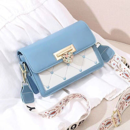 Small Bag Colored Girl One Shoulder Women's Bag High School Student Bag