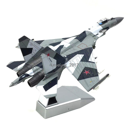 1/100 SU-35 Super Flanker 2014 Russian Air Force Fighter Diecast Airplane Model