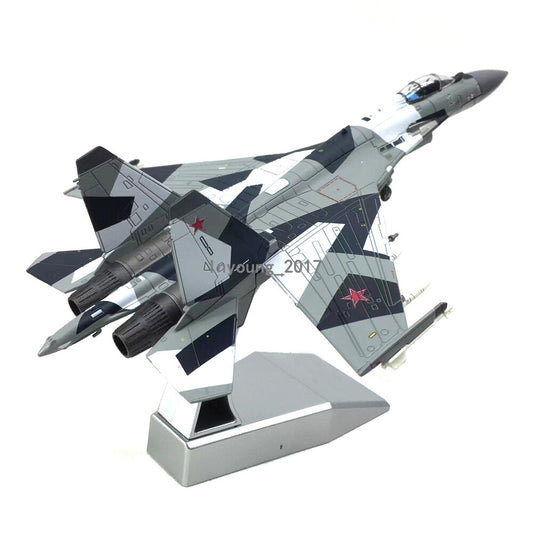 1/100 SU-35 Super Flanker 2014 Russian Air Force Fighter Diecast Airplane Model