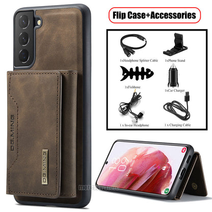 For Samsung Galaxy S22 + 5G Leather Case Cover Wallet Card Holder / Accessories