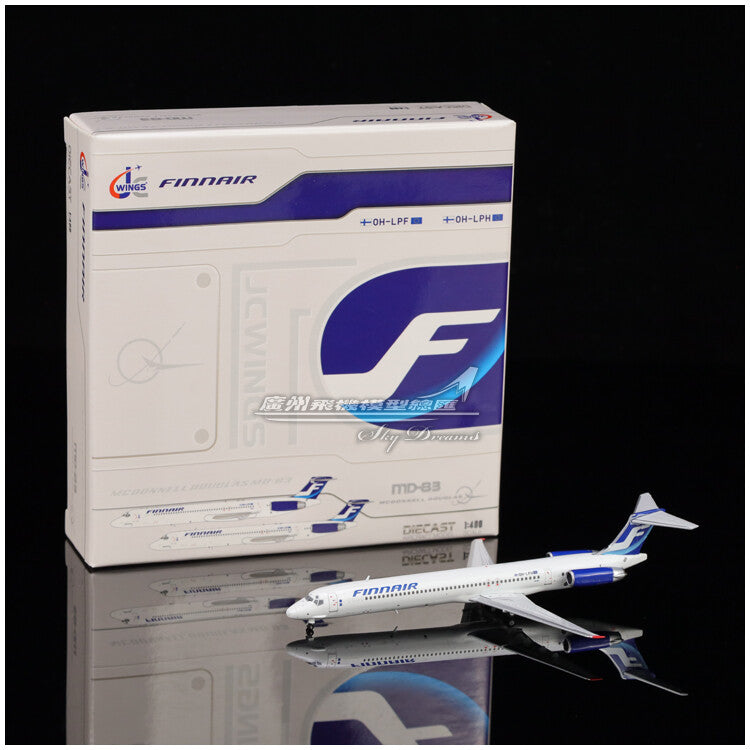 1:400 JC Wings FINNAIR McDonnell Douglas MD-80 Airplane Diecast Aircraft Model