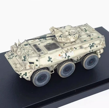1:72 UNISTAR ZSL-92B Wheeled Armored Fighting Vehicle Diecast Tanks Armor Model