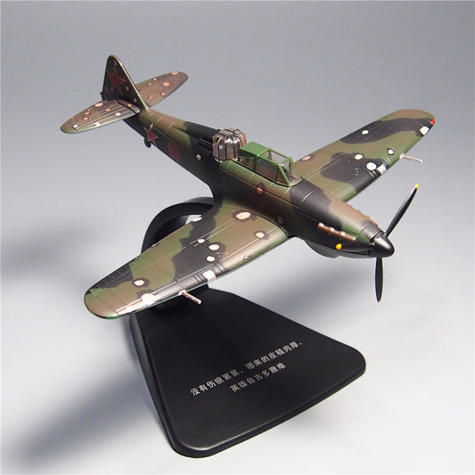 FLOZ WWII RUSSIAN IL-2 Attacker 1/72 DIECAST Airplane Pre-builded Model