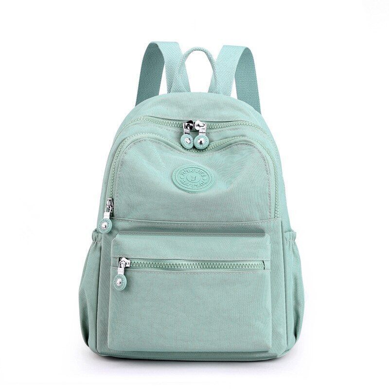 Backpack Nylon Student Travel School Bag Rucksack Multifunction Bags 26*32*13 CM